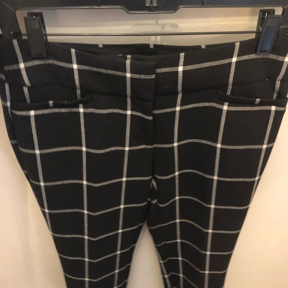 🎀LOFT🎀Bi-Stretch Windowpane Pants - Picture 6 of 8